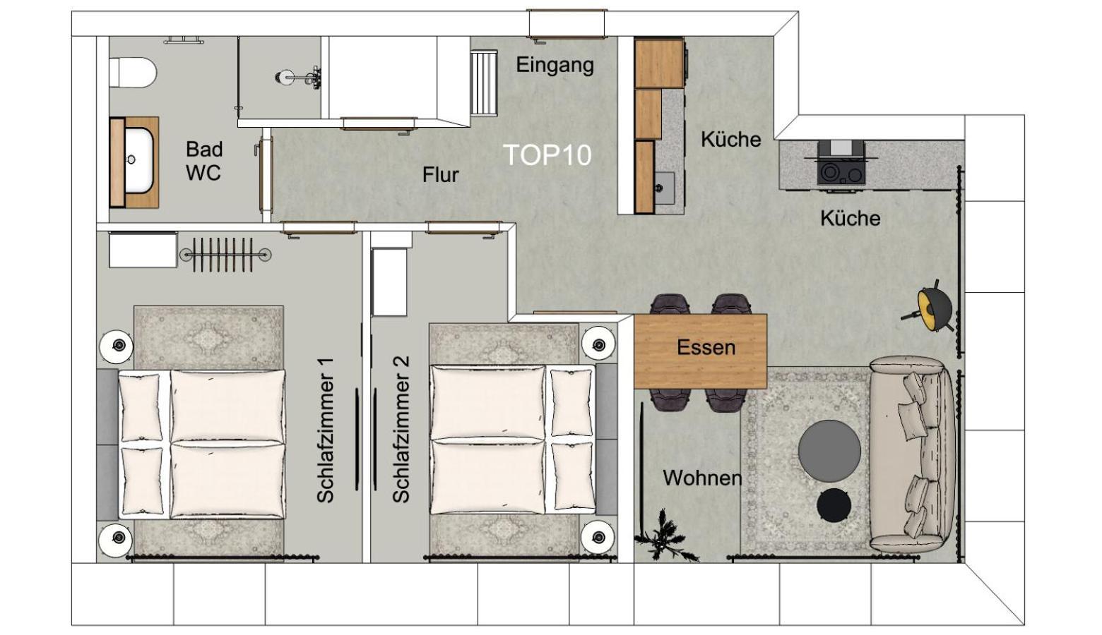 Apartament Waterfront - Urbane Eleganz Am Bachufer Villach Zewnętrze zdjęcie