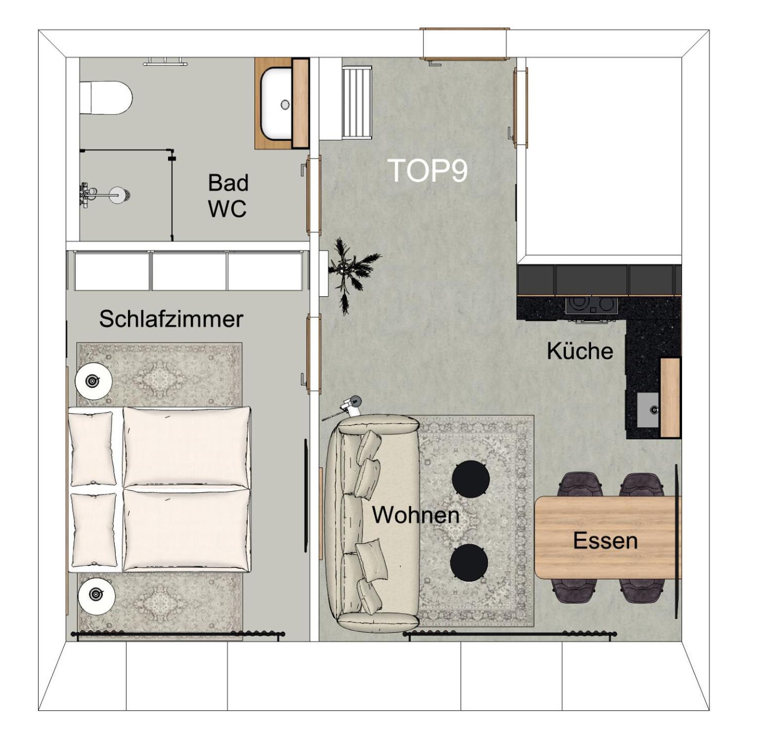 Apartament Waterfront - Urbane Eleganz Am Bachufer Villach Pokój zdjęcie